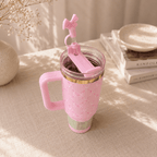 Pink Coquette Bow 40oz Tumbler Gift Set