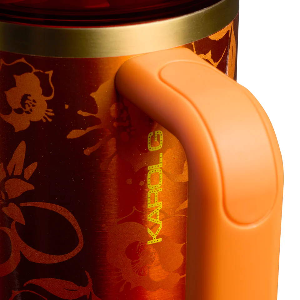 Tropical Sunset Floral 40oz Tumbler