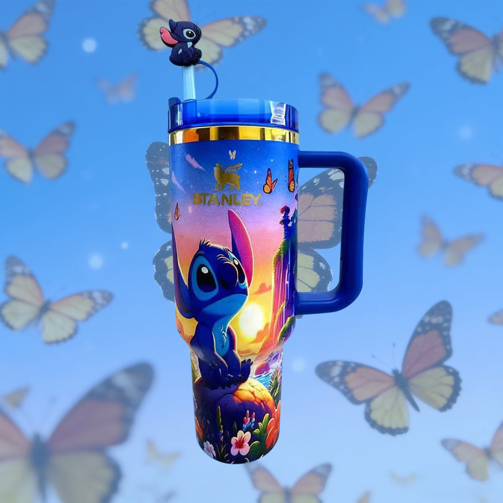 Stitch Sunset Dream Tumbler