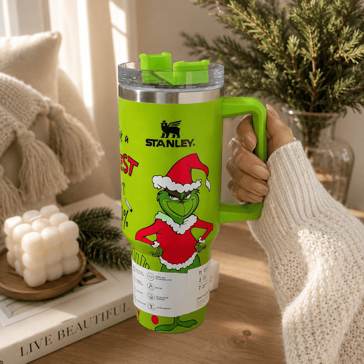 Stanley Grinch Green Tumbler