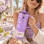 Lavender Starlight Stanley Tumbler