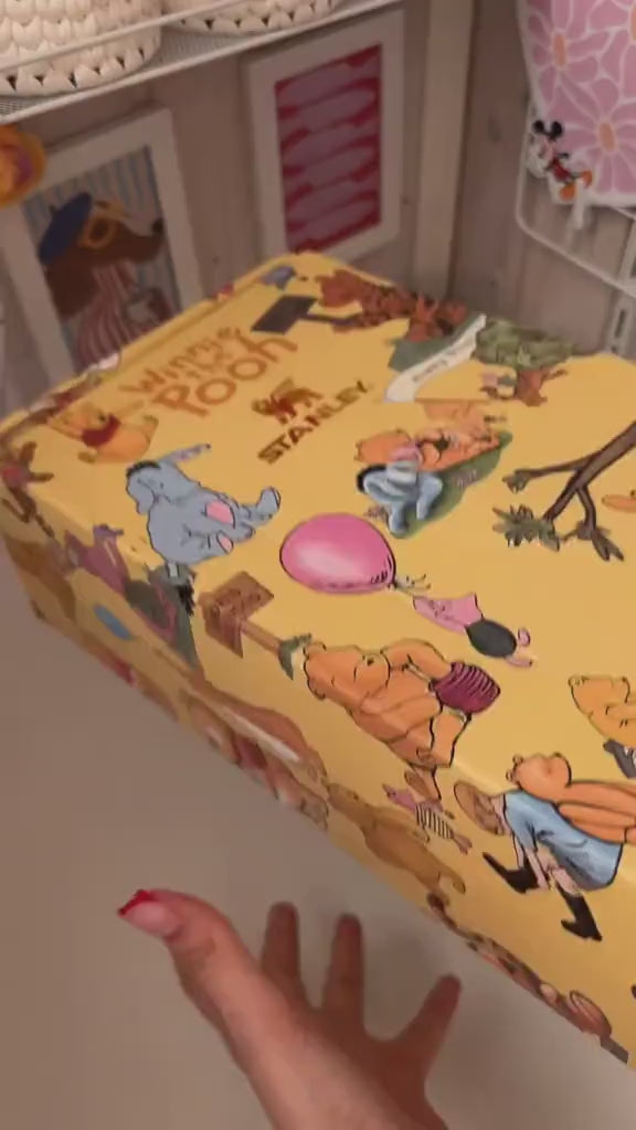 Winnie the Pooh tumbler close-up